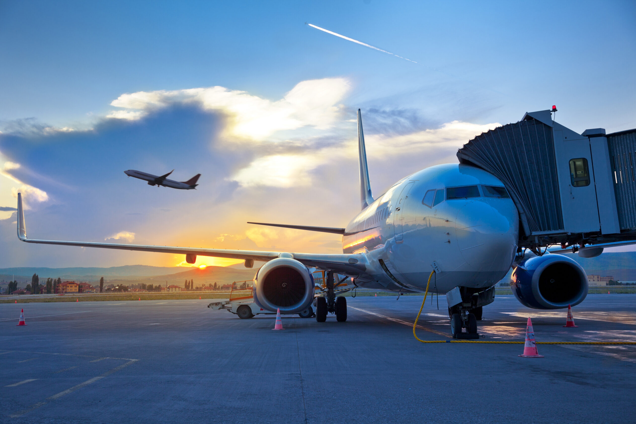 Airport in Antalya, Turkey
