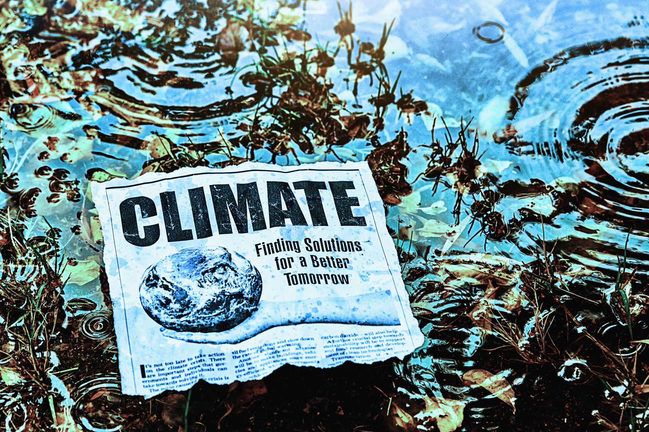 Newspaper headline